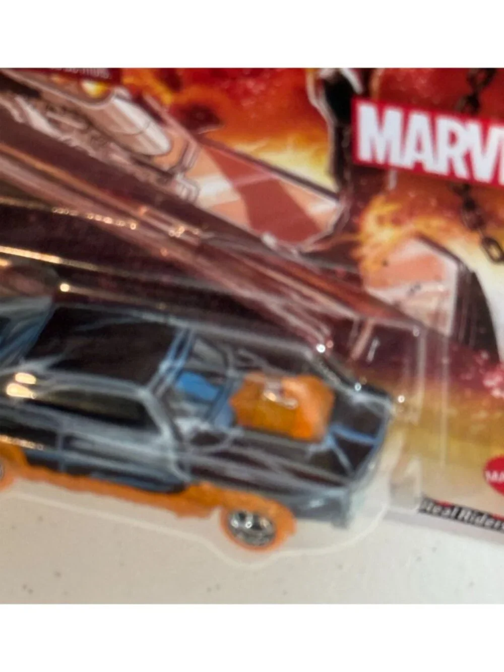 Hot Wheels Ghost Rider Dodge Charger Real Riders Marvel Diecast
